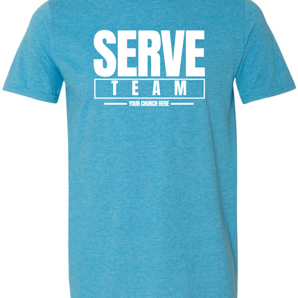 Serve Team Church Tee #832