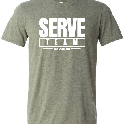 Serve Team Church Tee #832