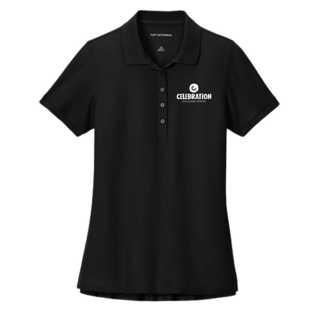 Celebration Child Care Polo - Black