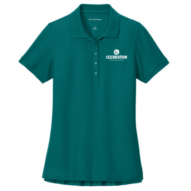 Celebration Child Care Polo - Teal Green
