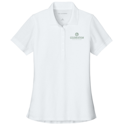 Celebration Child Care Polo - White