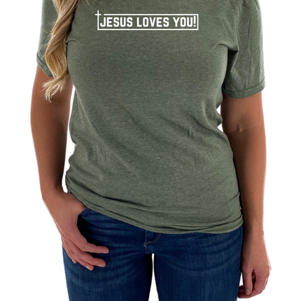 Jesus Loves You Womens Tee
