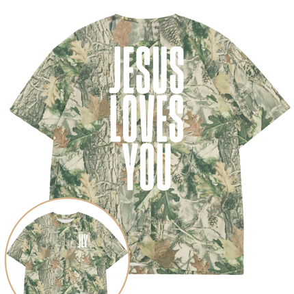 Jesus Loves You Camo Tee