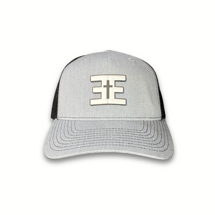 EE Snapback Trucker Hat - Gray/Black