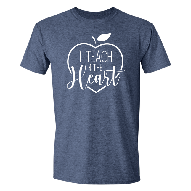 Teach 4 The Heart T-shirt - Navy