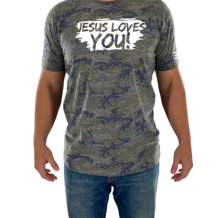 Jesus Loves You Statement Tee