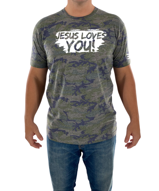 Jesus Loves You Statement Tee