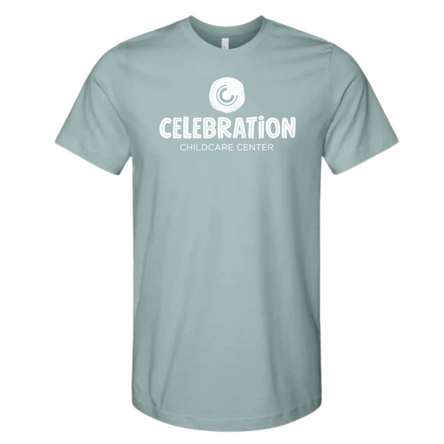 Celebration Child Care T-Shirt - Dusty Blue