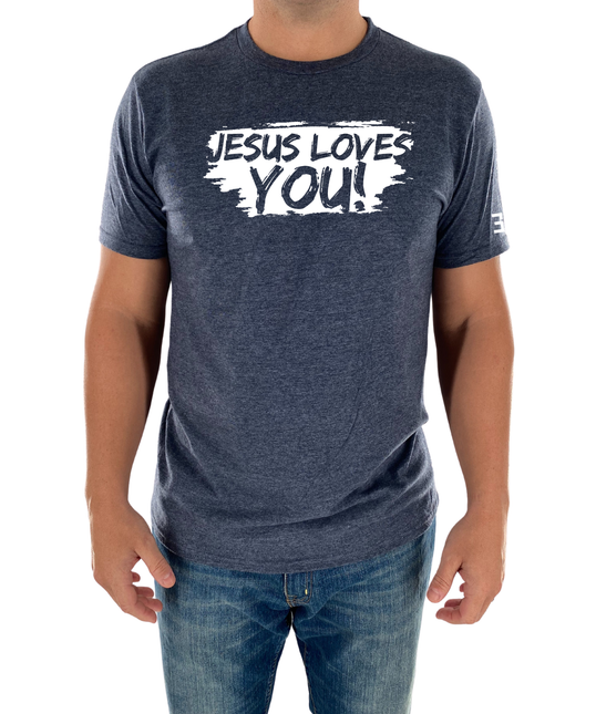 Jesus Loves You Statement Tee
