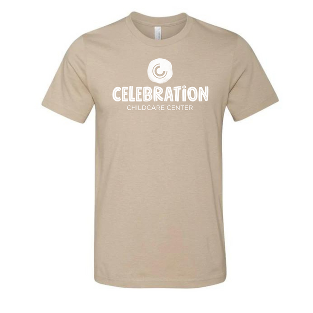 Celebration Child Care T-Shirt - Tan