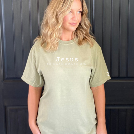 Jesus The Way Truth Life Tee
