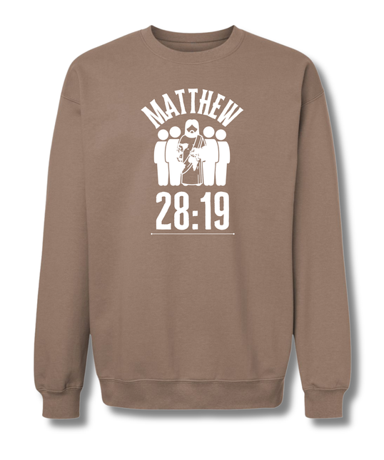 Matthew 28:19 Sweatshirt