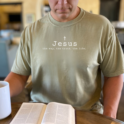 Jesus The Way Truth Life Tee
