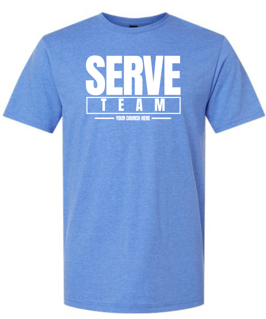 Serve Team Church Tee #832