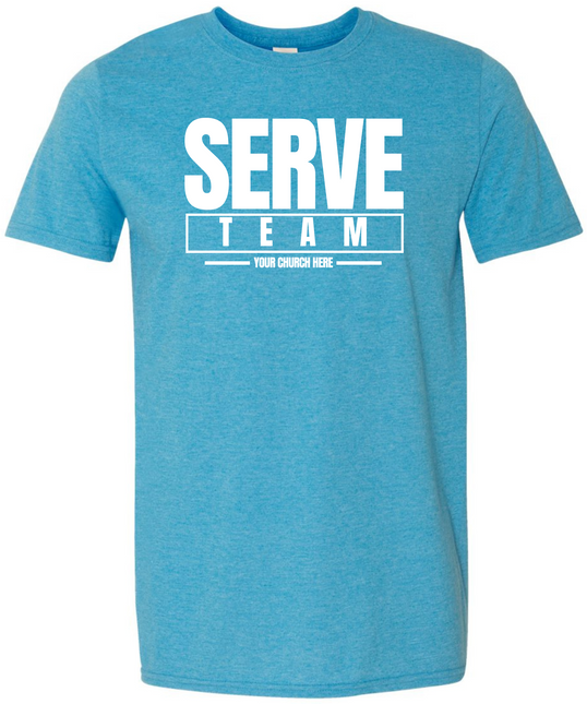 Serve Team Church Tee #832