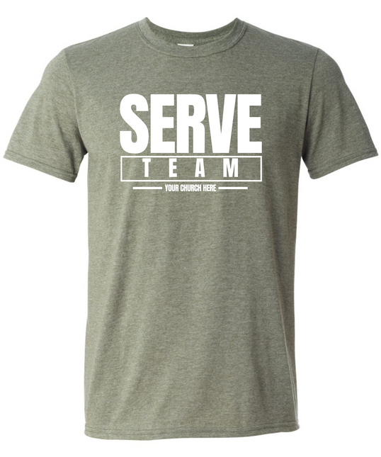Serve Team Church Tee #832