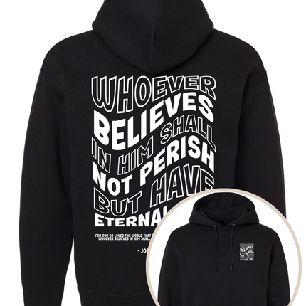 John 3:16 Hoodie Christian Apparel Christian Clothing Religious Clothing Faith Clothing Church Apparel Inspirational Hoodie Jesus Hoodie Bible Verse Sweatshirt Christian Winter Wear