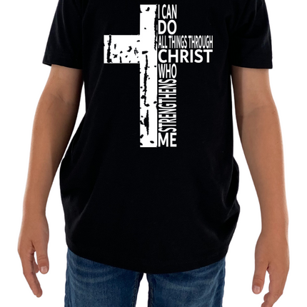 I Can Do All Things Through Christ Kids Tee