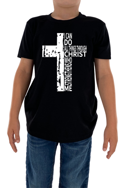 I Can Do All Things Through Christ Kids Tee