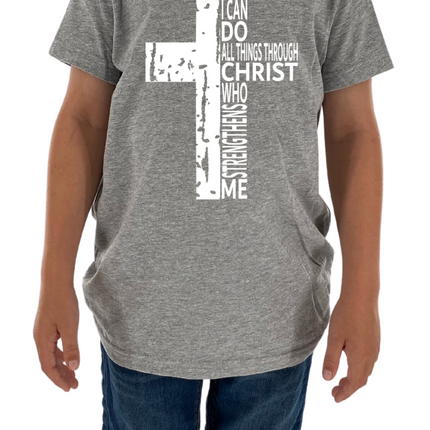 I Can Do All Things Through Christ Kids Tee