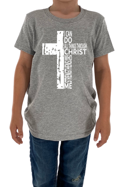 I Can Do All Things Through Christ Kids Tee