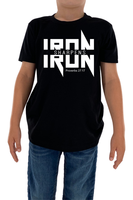 Iron Sharpens Iron Kids Tee