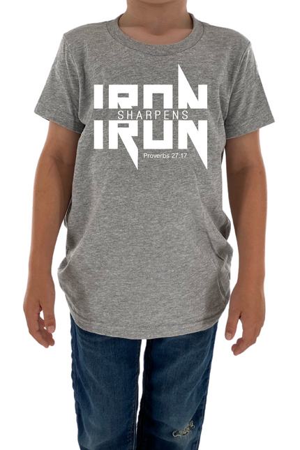 Iron Sharpens Iron Kids Tee