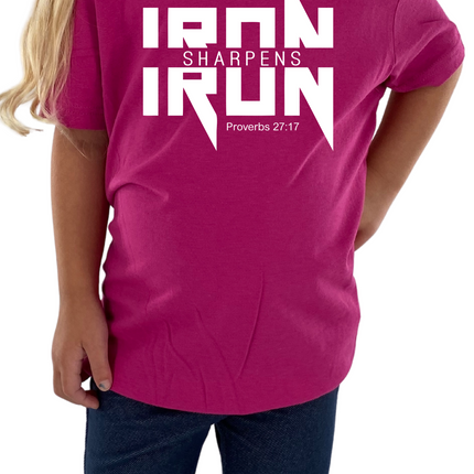 Iron Sharpens Iron Kids Tee