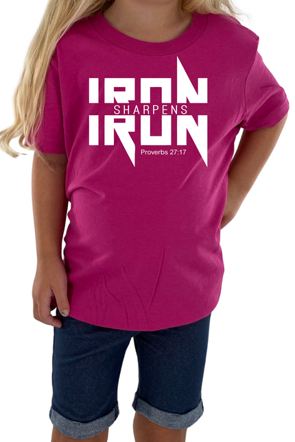 Iron Sharpens Iron Kids Tee