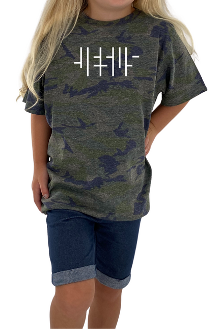 Jesus Between The Lines Kids Tee
