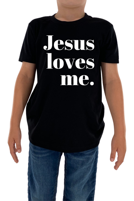 Jesus Loves Me Kids Tee