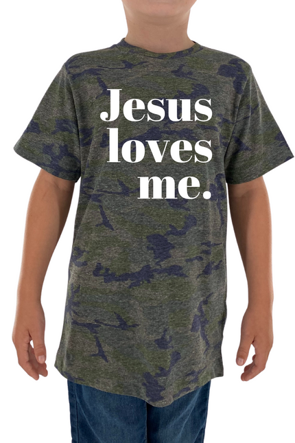 Jesus Loves Me Kids Tee