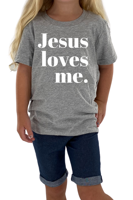 Jesus Loves Me Kids Tee