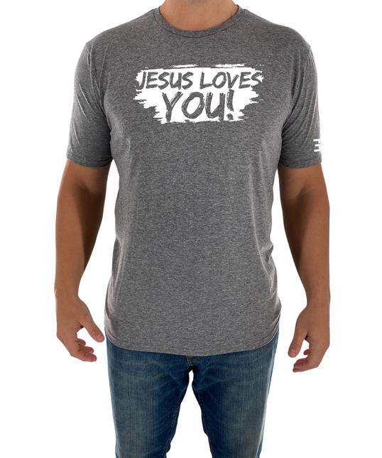 Jesus Loves You Statement Tee