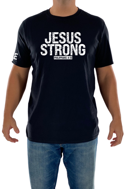 Jesus Strong Mens Tee