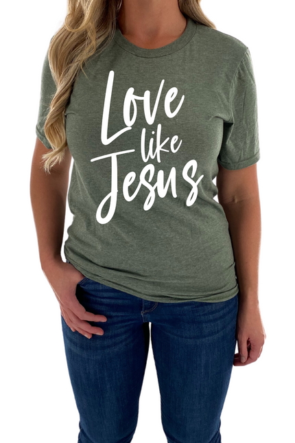 Love Like Jesus Womens Tee