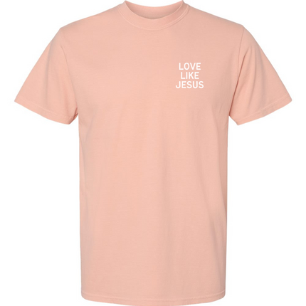 Love Like Jesus Womens Distressed Christian T-shirt