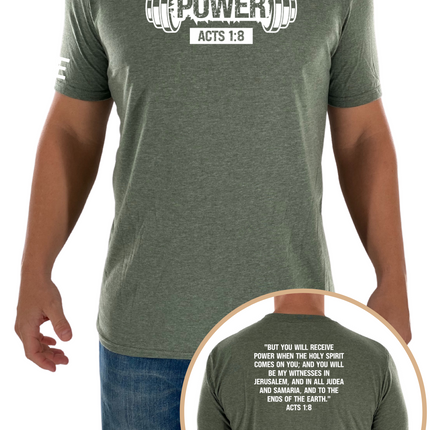 Power Acts 1:8 Mens Tee