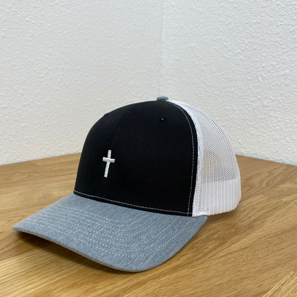 Cross Snapback Trucker Hat