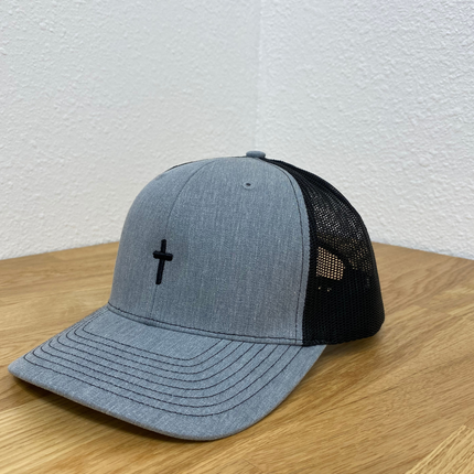 Cross Snapback Trucker Hat