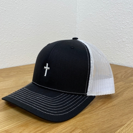 Cross Snapback Trucker Hat