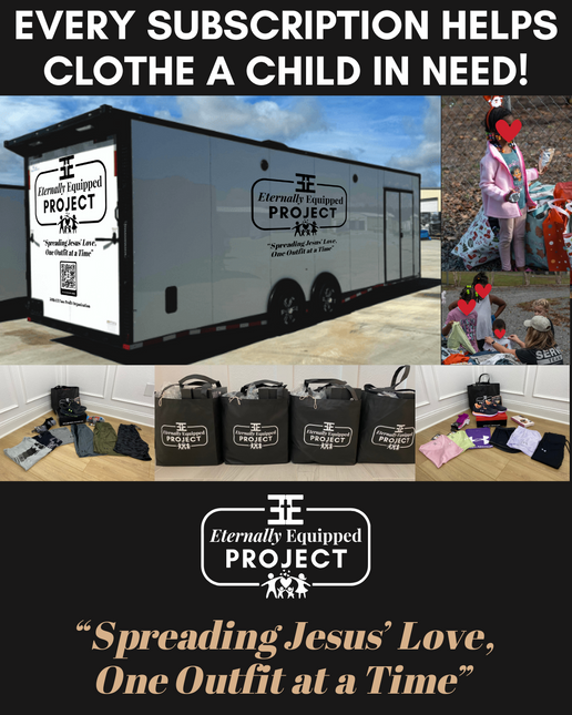 The Equipped Tee Club – Monthly Christian T-Shirt Subscription