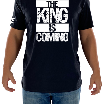 The King is Coming Mens T-shirt