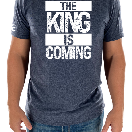 The King is Coming Mens T-shirt
