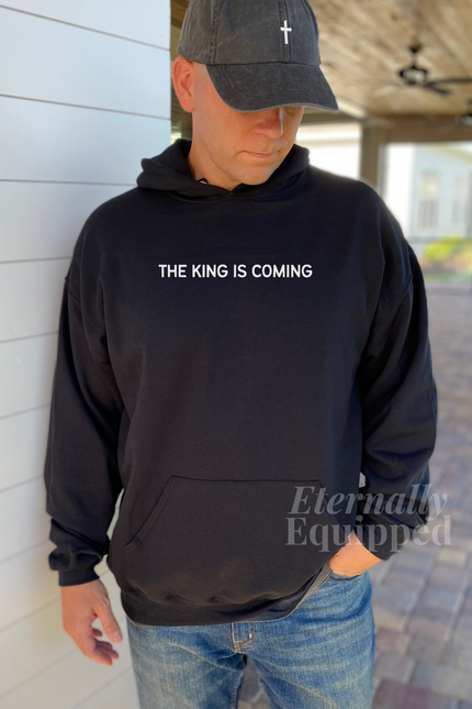 The King Is Coming Fleece Hoodie