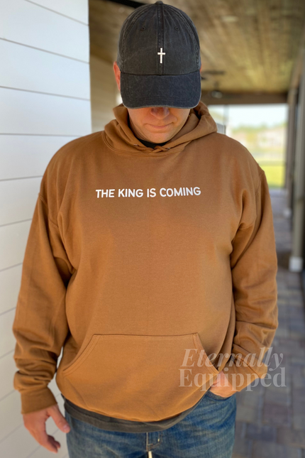 The King Is Coming Fleece Hoodie