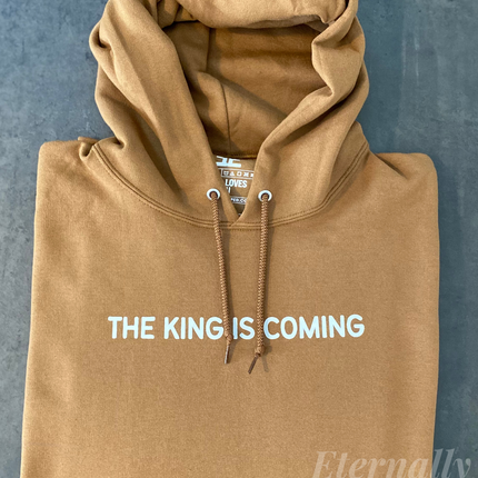 The King Is Coming Fleece Hoodie