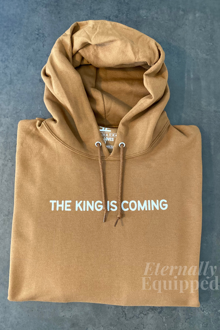 The King Is Coming Fleece Hoodie