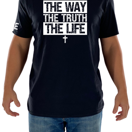 The Way The Truth The Life Mens Tee