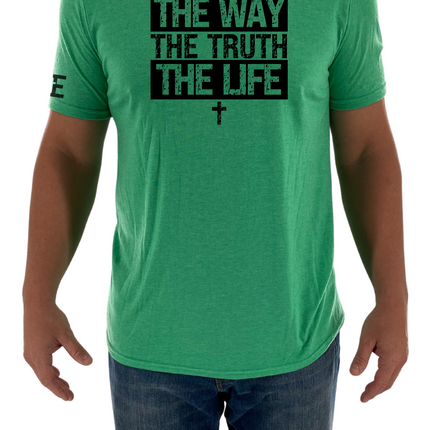 The Way The Truth The Life Mens Tee